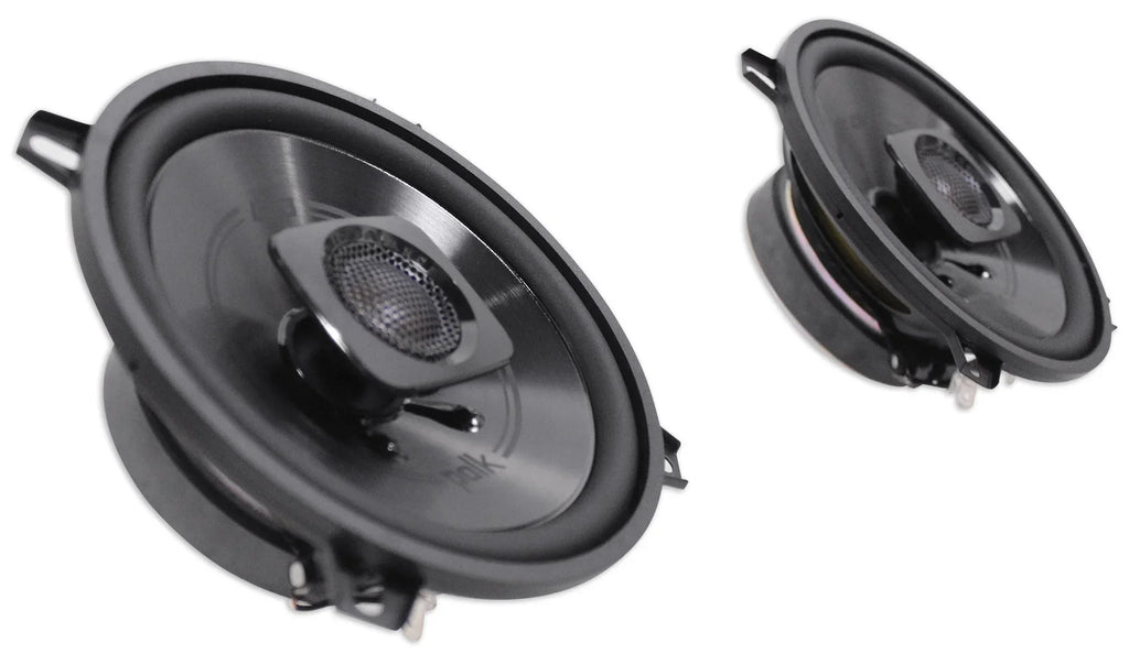 (2) Polk Audio DB522 5.25" 600w Car Audio Craft Speakers Bundle with (2) Rockville RPB1 10 Watt
