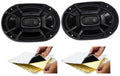 (2) Polk Audio DB692 6X9" 450 Watt Car Vessel Speakers + Rockmat