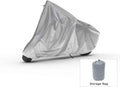 Weatherproof Motorcycle Protection Compatible With 2017 Moto Guzzi V7 Ii Stone Abs Grigio Intenso - Outdoor & Indoor - Protect From Rain Water, Snow, Sun - Securing Straps - Durable Composition - Storage Bag