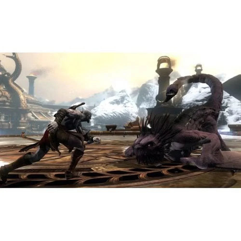 Restored PS3 Red 500 GB God Of War Ascension Legacy Bundle (Refurbished)