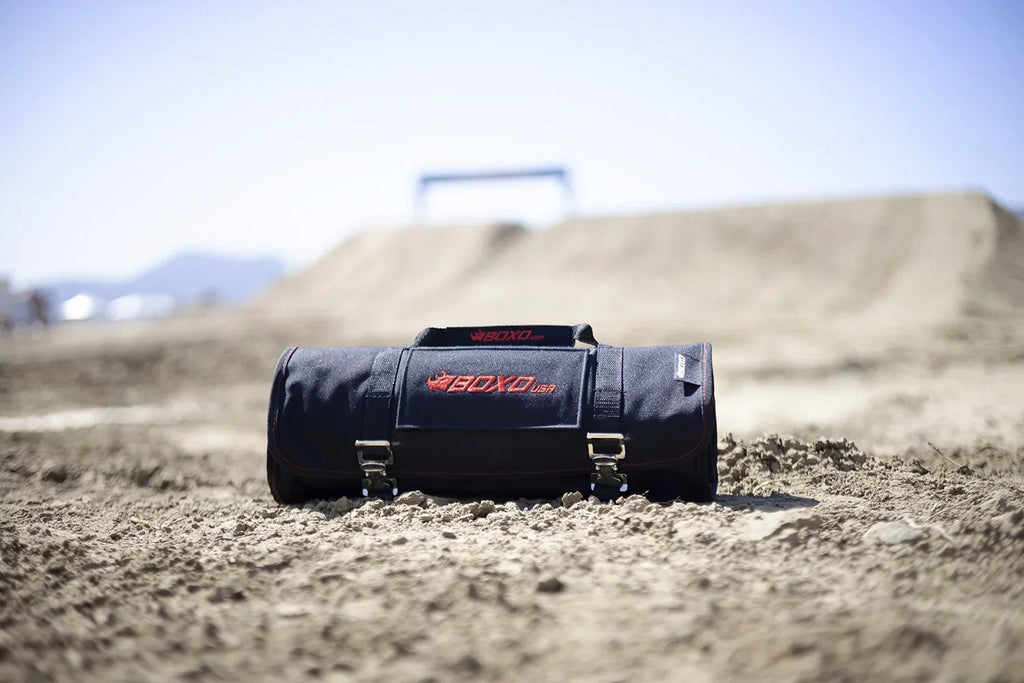 BOXO UTV Tool Roll - Heavy Duty Universal Tool Bag Organizer for Side by Side, RZR, CanAm, UTV, Truck Tool Roll + Dry Bag