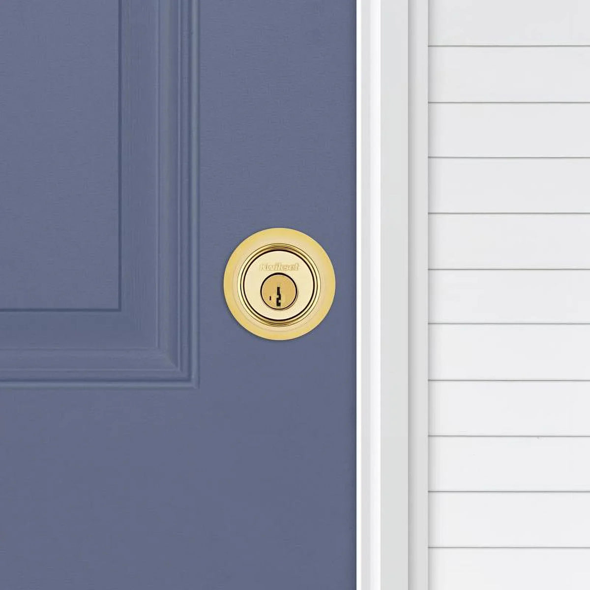 Kwikset 660 3 SMT CP RCAL RCS K6 Security Single-Cylinder Deadbolt, Polished Brass - Quantity 1