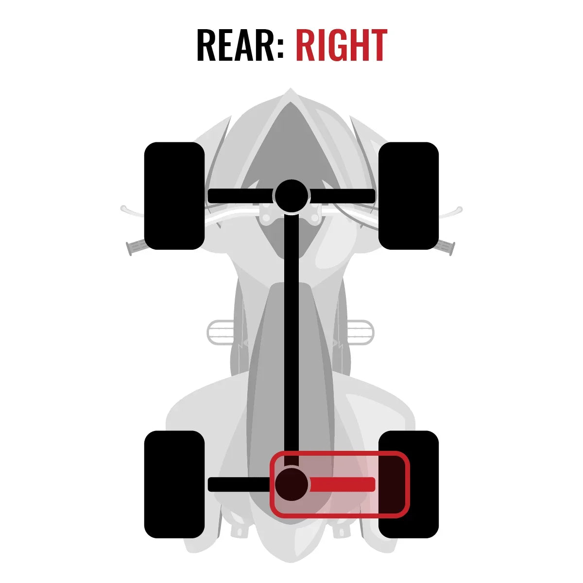 Sixity XT Rear Right Axle compatible with Can-Am Outlander MAX 1000 2015 - EFI LTD 4X4