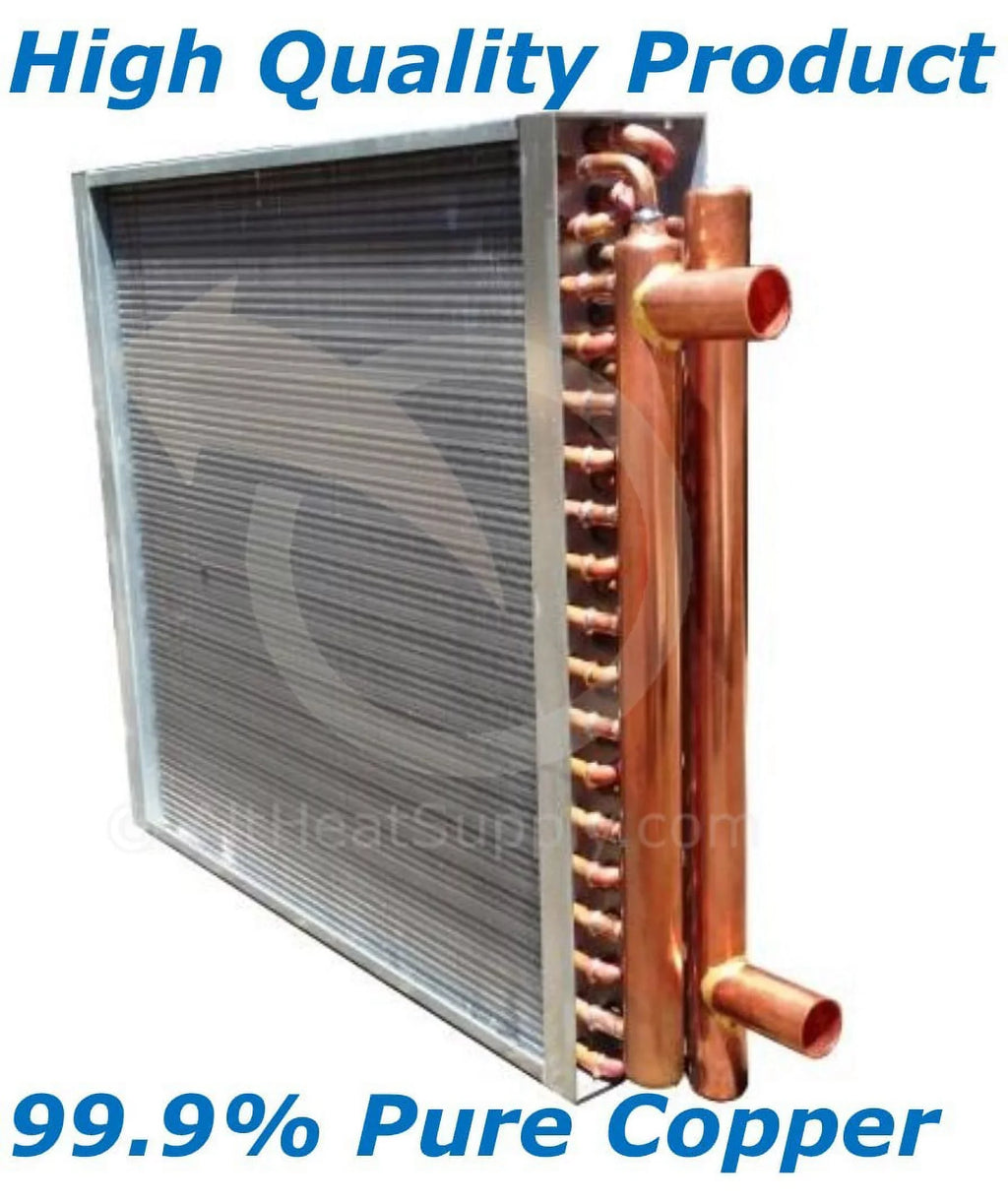12" x 24" Water to Air Heat Exchanger, 120,000 BTU (Dragon Standard