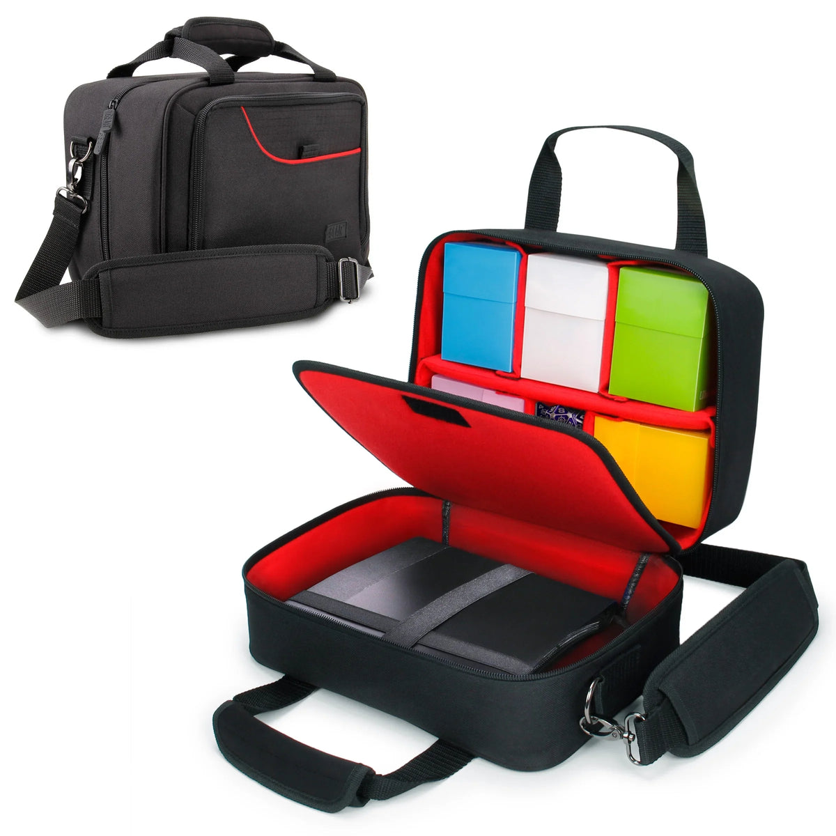 Gear Magic the Gathering MTG Deck Travel Bag - Card Protector Bag with Customizable Interior