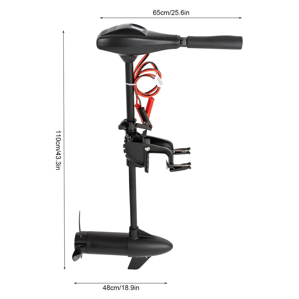 Electric Trolling Motor Outboard Engine 58LBS 12 Volts Fishing Craft Motor Engine