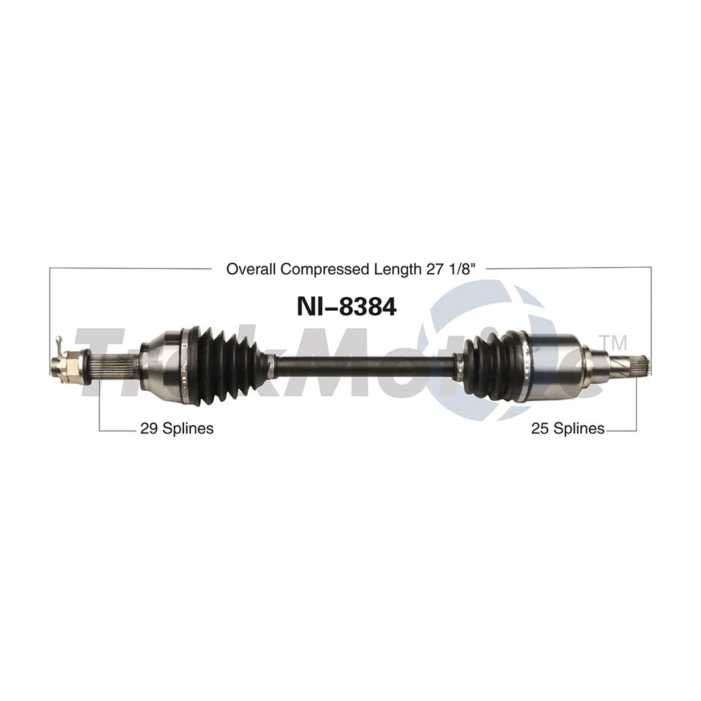 TrakMotive Front CV Axle CV Joint Shaft Assembly Assembly For Nissan Sentra 2013 2014 2015 2016 2017 2018