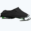 200 Denier Storage Snowmobile Wrap Compatible for the 2007-2009 Arctic Cat Model F1000 SNO PRO Snowmachine Sled. All Black.