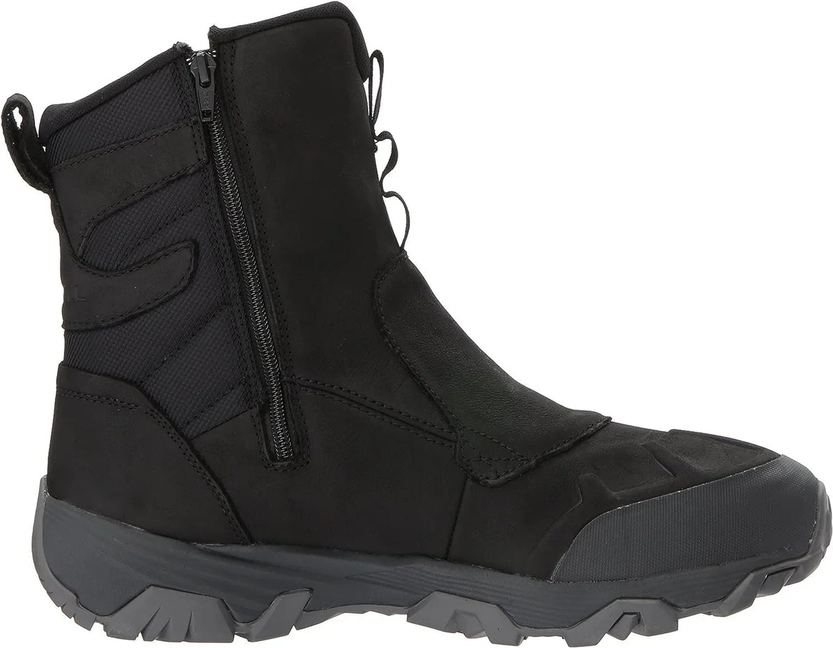 Merrell Men's COLDPACK ICE+ 8" Zip Polar Waterproof Snow Boot, Black, 7 M US