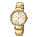 Ferre Milano Womens Swiss Made Quartz Gold Watch with Gold Dial