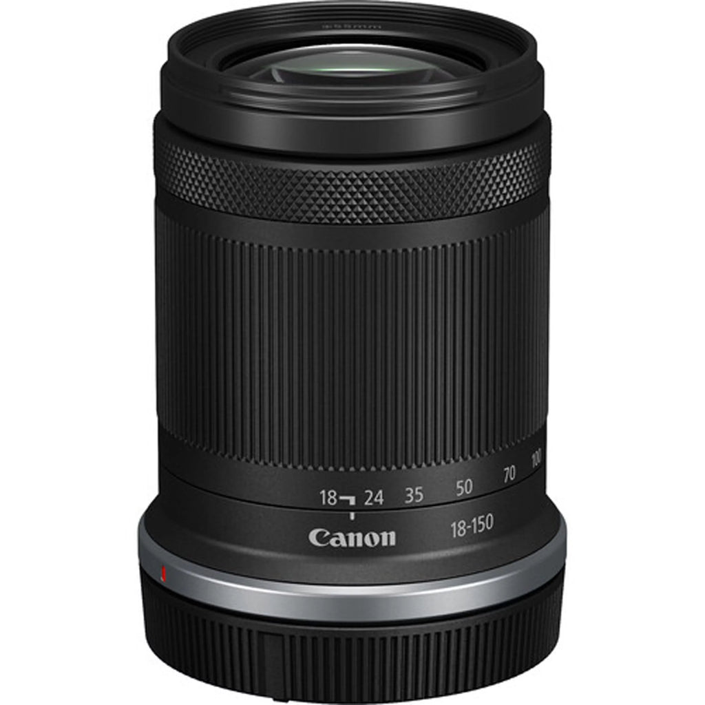 Canon EOS R7 Mirrorless Camera with RF-S 18-150mm IS STM + EF 75-300mm III + 420-800mm HD Lenses, Accessories included: 2X 64GB Memory Cards, LED Video Light, Microphone, Extra Battery, Case & More