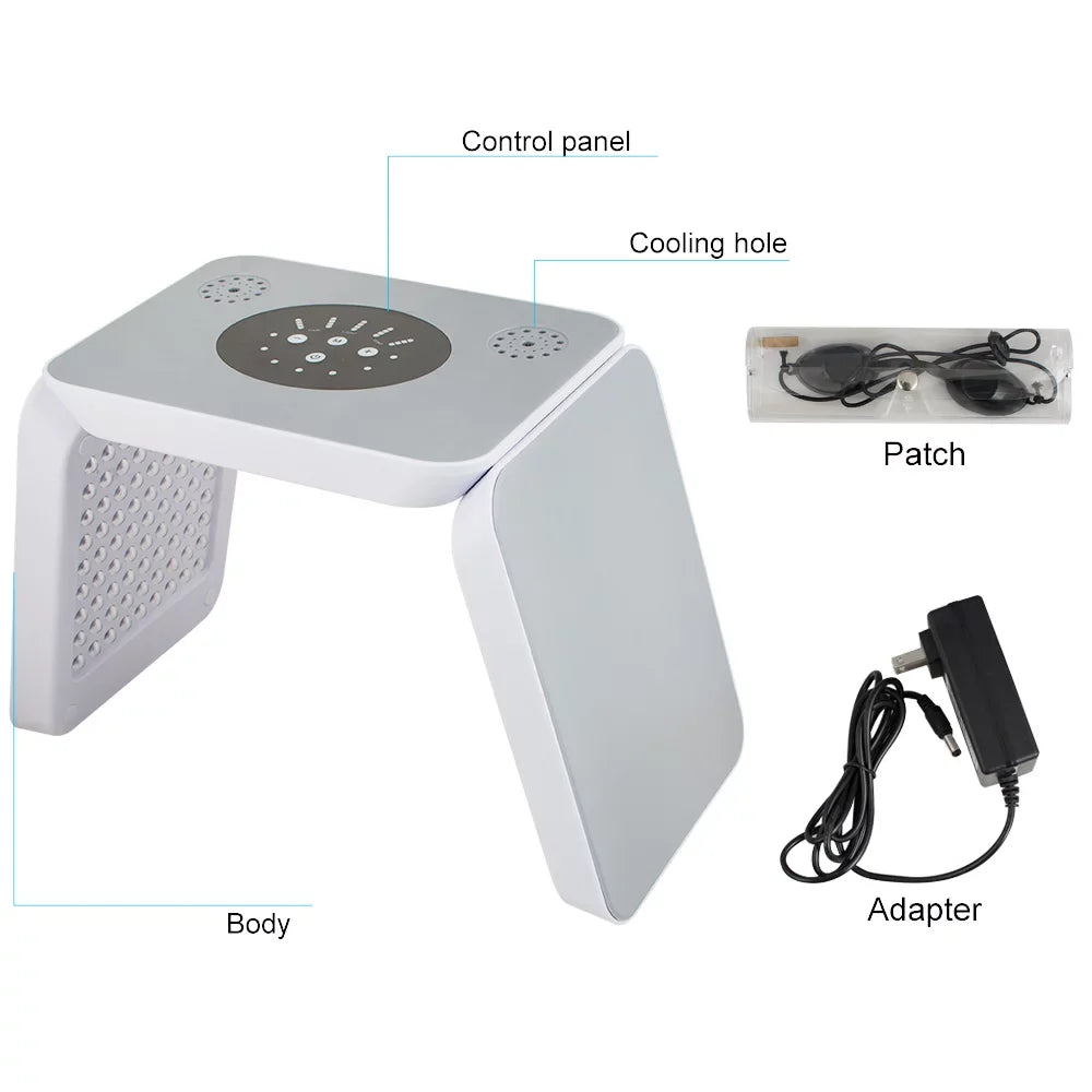Photon PDT LED Light Facial Mask Machine 7 Colors Skin Rejuvenation Light Acne Treatment Therapy