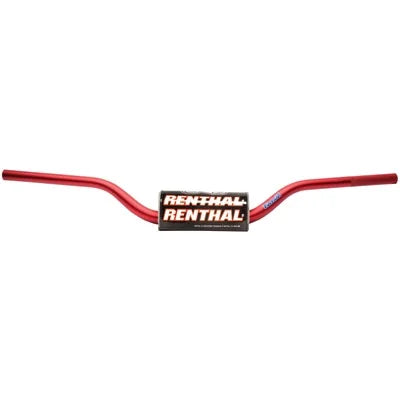 Renthal 1 1/8" FatBar CR High Bend Red for KTM 450 MXC 4-Stroke 2003-2005