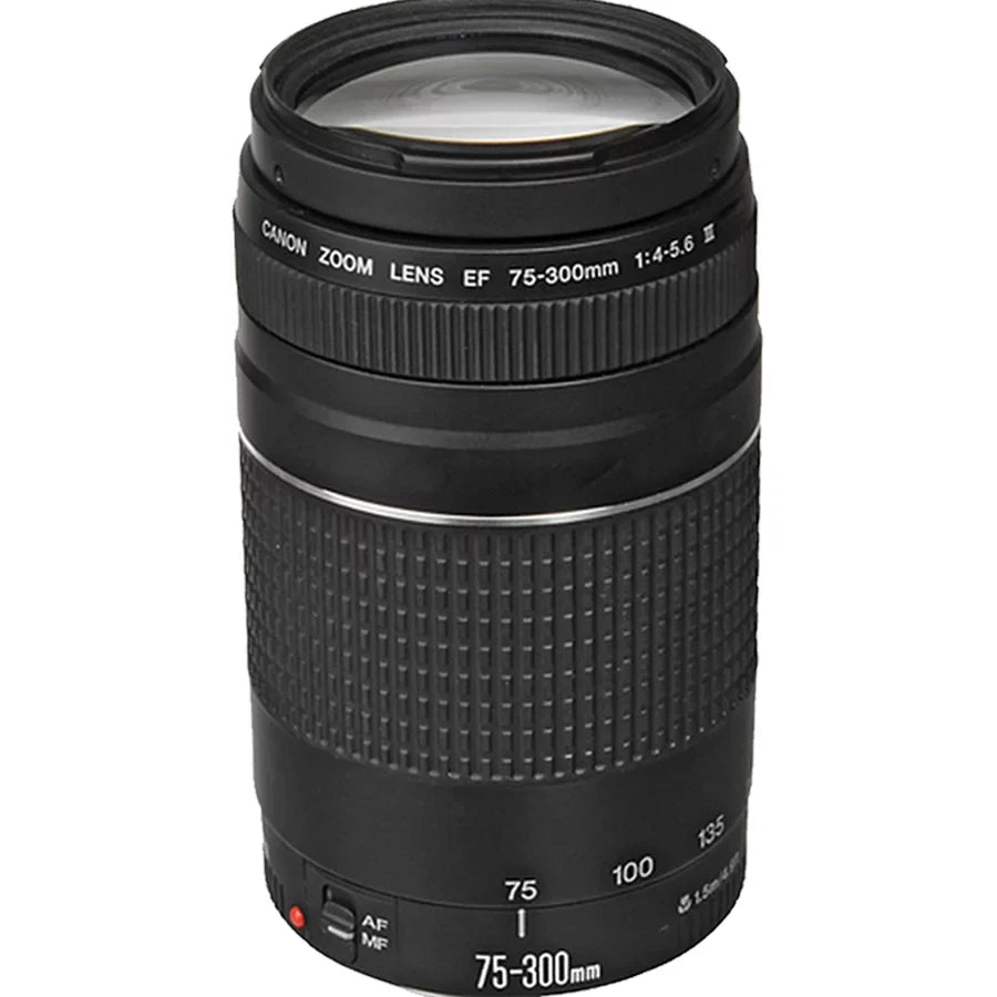 Canon EOS R7 Mirrorless Camera with RF-S 18-150mm IS STM + EF 75-300mm III + 420-800mm HD Lenses, Accessories included: 2X 64GB Memory Cards, LED Video Light, Microphone, Extra Battery, Case & More