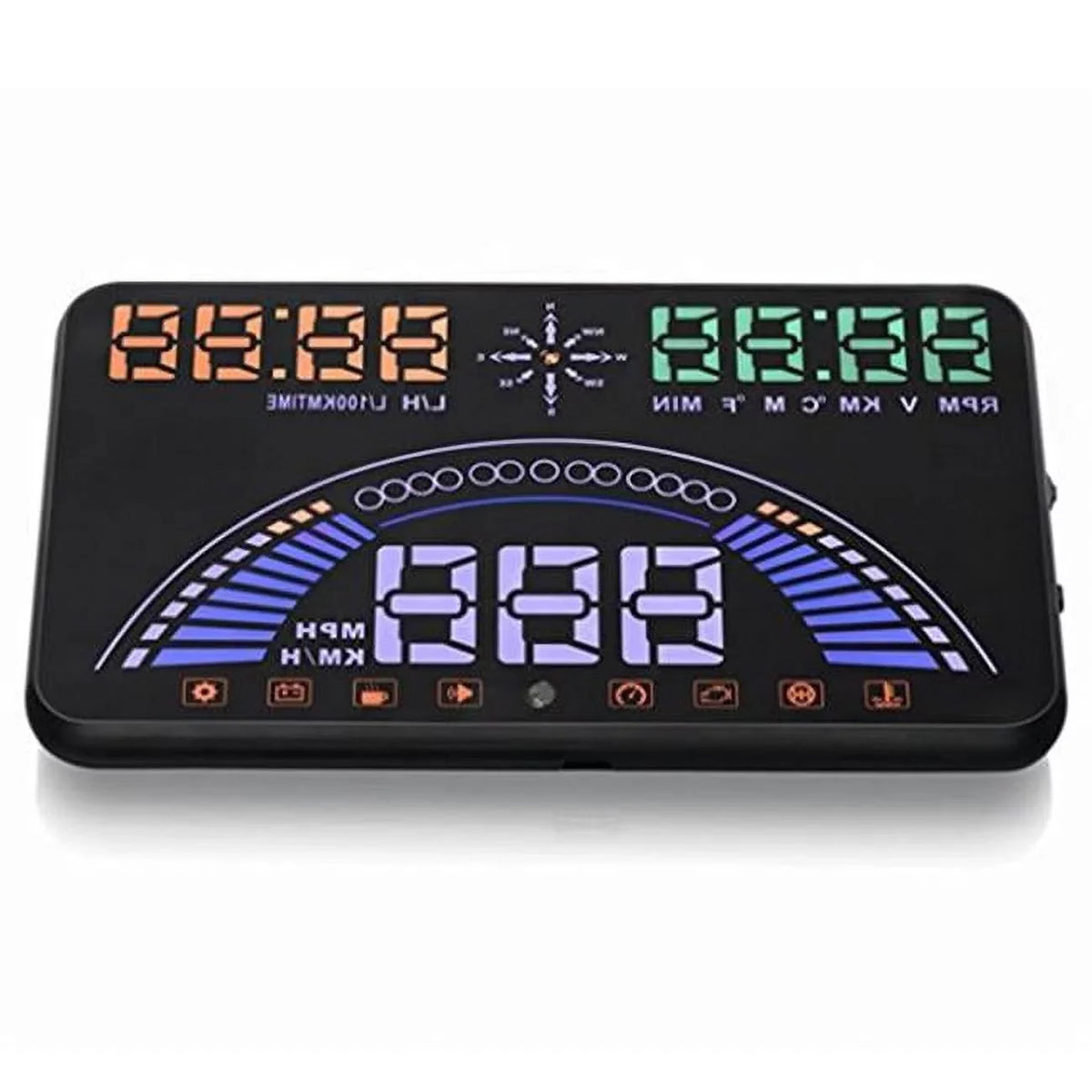 Boyo Vthud7 5.8" Heads-up Display With Reflector Cradle