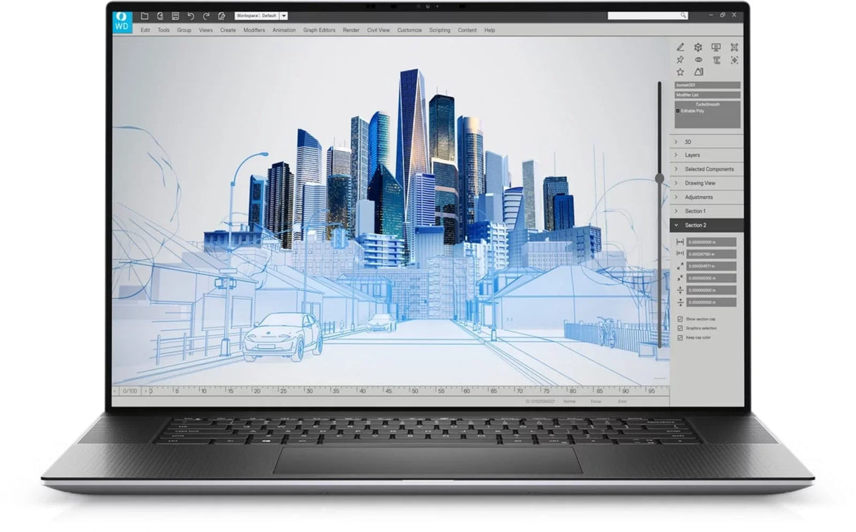 Restored Dell Precision 5000 5760 Workstation Laptop (2021) 17" FHD+ Core i7 - 1TB SSD - 64GB RAM - RTX A2000 8 Cores @ 4.8 GHz - 11th Gen CPU (Refurbished)