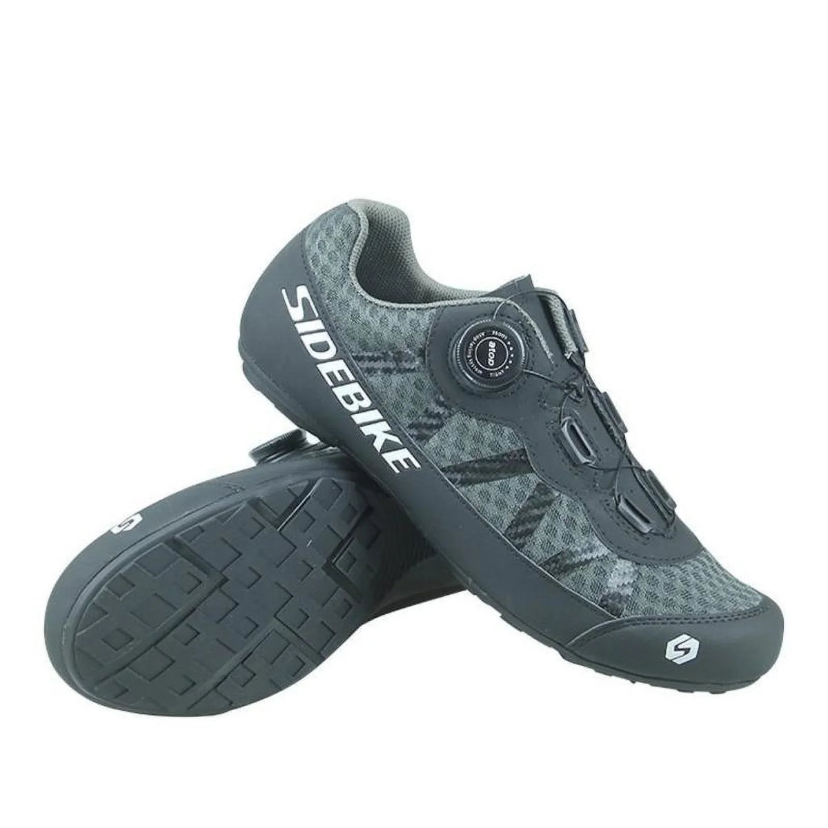 Magideal Women Men Sports Shoes Bike Biking Running Hiking Adults - Gray, 44
