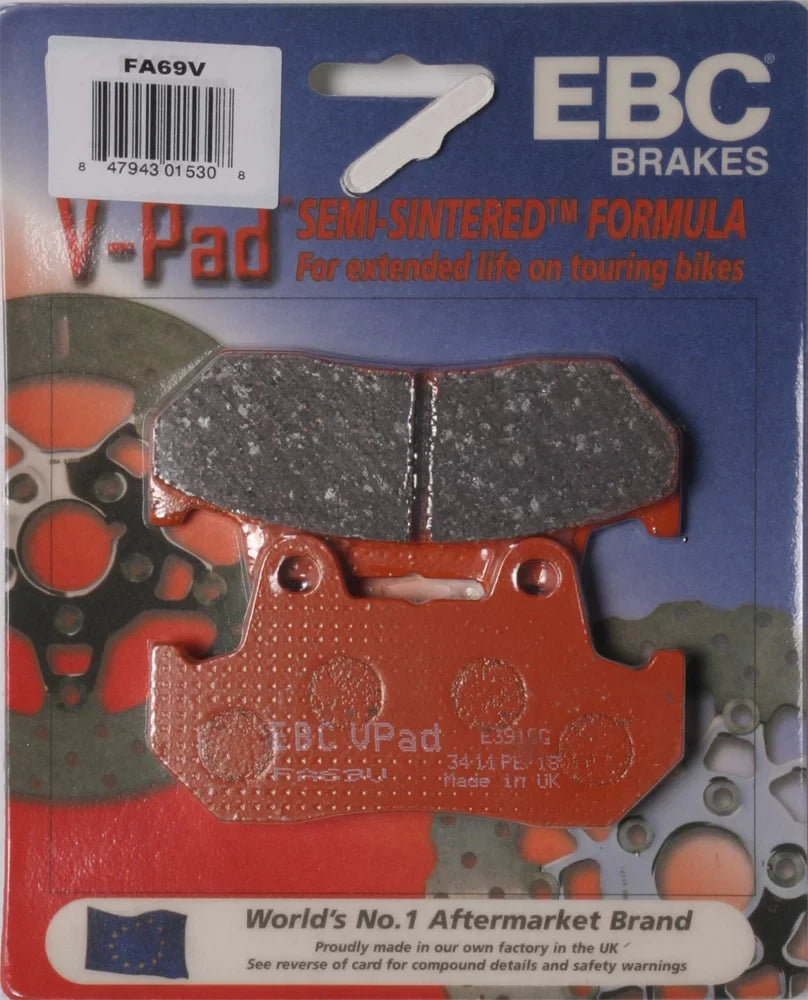 EBC Brakes FA69V; Brake Pads V-Series