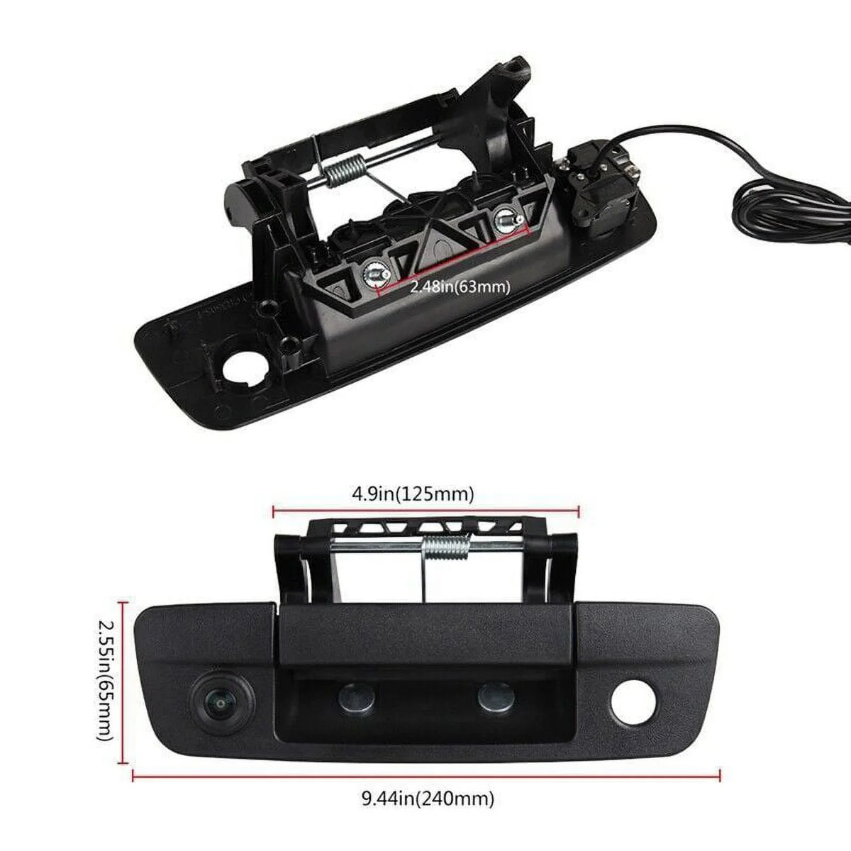 Enhance Safety with Tailgate Handle Backup Camera – Compatible with Dodge Ram 1500 (09-17) & 2500 3500 (10-19)