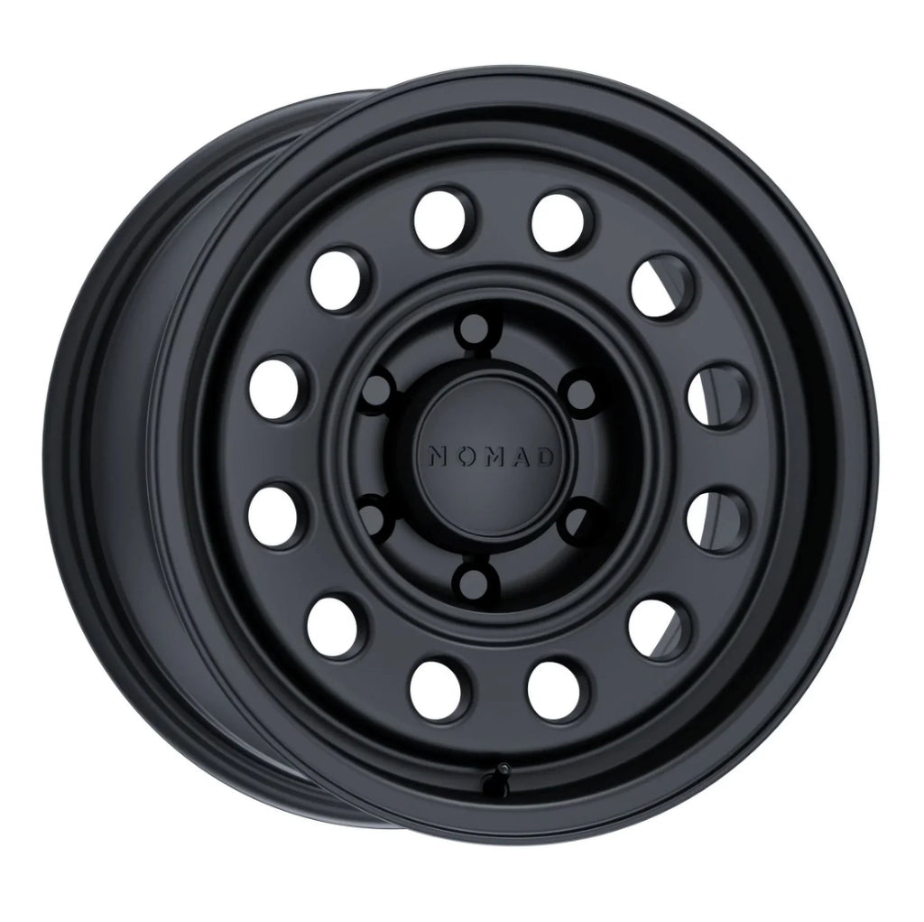 NOMAD 501SB Convoy Rim 18X8 5X120 Offset 44 Satin Black (Quantity of 1)