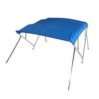 Gen3 Marine 4 Bow Pontoon Bimini Top 56” x 8’ x 91-96” - Black