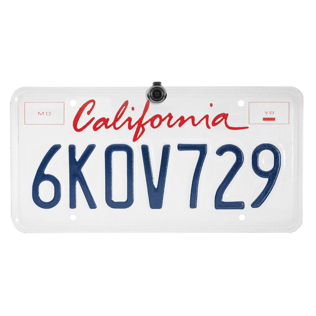BOYO VTL16 Concealed License Plate Camera with Parking Instructions Line