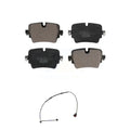 Transit Auto - Rear Ceramic Disc Brake Pads And Wear Sensors Kit For 2016 Jaguar F-Type Project 7 with 5.0L With Cast Iron KTW-101169