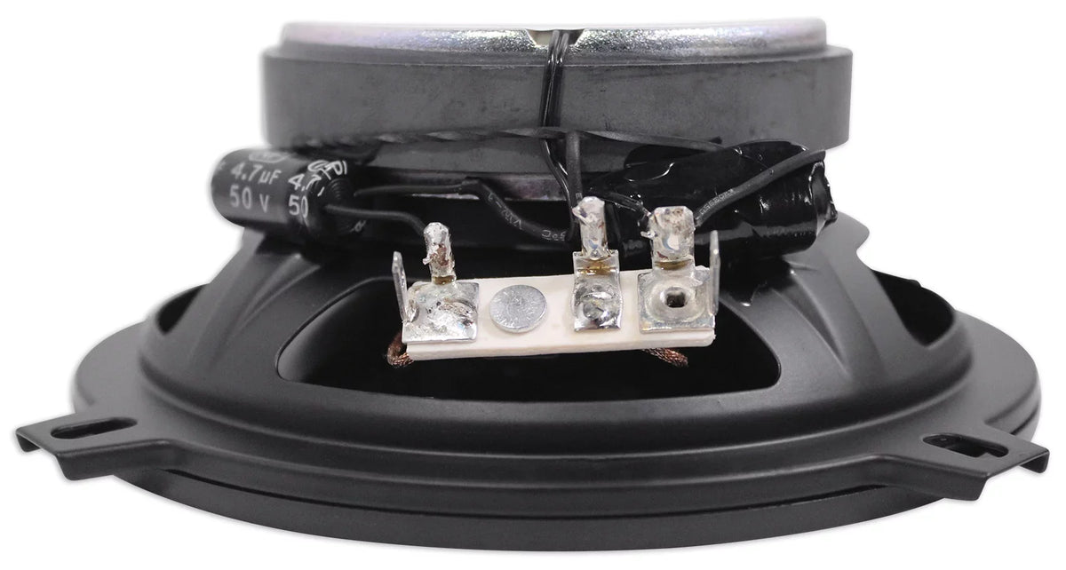 (2) Polk Audio DB522 5.25" 600w Car Audio Craft Speakers Bundle with (2) Rockville RPB1 10 Watt