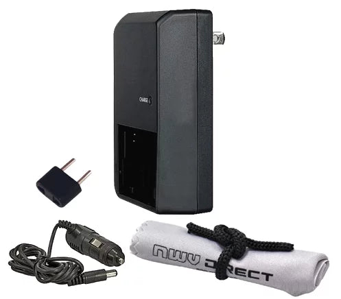 Sony Handycam HDR-PJ30V Off Camera 'Intelligent' Rapid Charger + Nwv Direct Microfiber Cleaning Cloth.