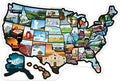 RV State Sticker Travel of The United States, Travel Trailer Camper Accessories