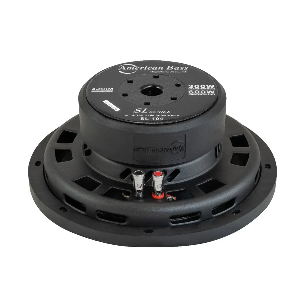 n Bass 10 Slim Mount Wooofer 500 Watts Max 4 Ohm Svc