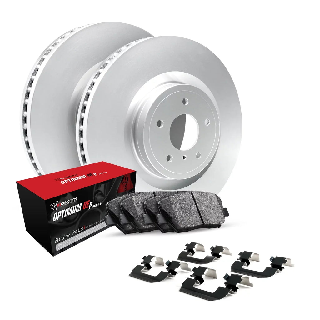 R1 Concepts Wjuh1 47055 R1 Brake Rotors Carbon Coated W/ Optimum Oe Pads & Hdw Fits select: 2017-2019 CHEVROLET CAMARO SS, 2016 CHEVROLET CAMARO LT