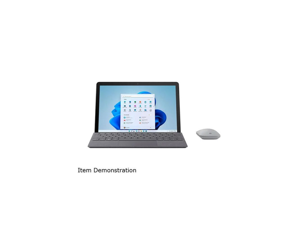Microsoft Surface Go 3 Intel Core i3 10th Gen 10100Y (1.30 GHz) 8GB Memory 128 GB SSD Intel UHD Graphics 615 10.5" Touchscreen 1920 x 1280 Detachable 2-in-1 Laptop Windows 11 in S mode 8VH-00001