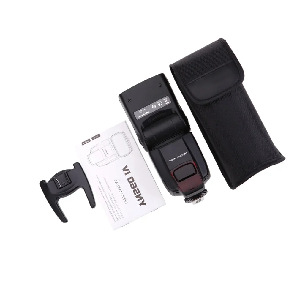 YN560 IV 2.4GHz Wireless Transceiver Integrated Flash Speedlite for Nikon, Panasonic, Pentax Cameras - 2018 New Edition