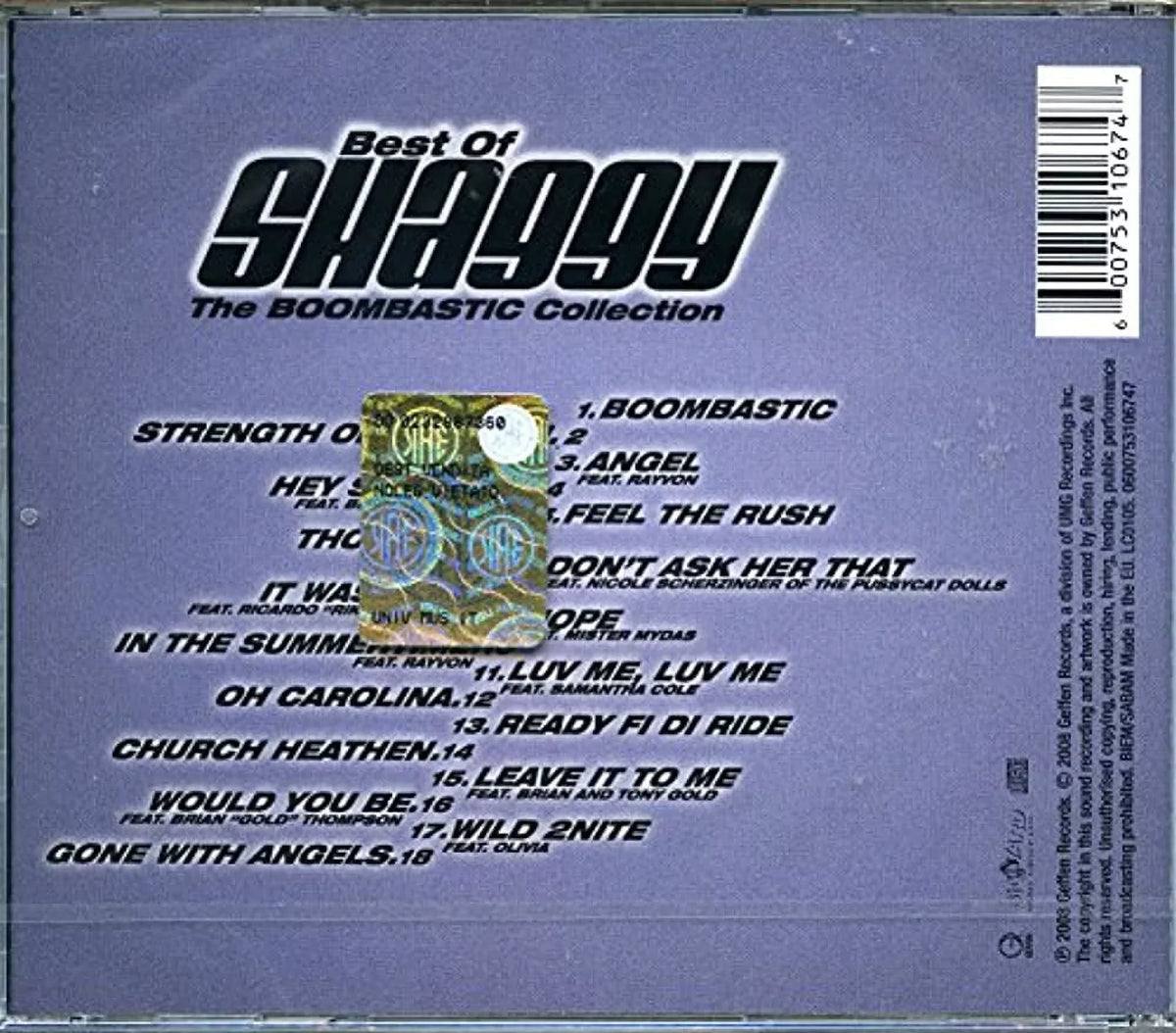 Shaggy - The Boombastic Collection: The Best Of Shaggy - Reggae - CD